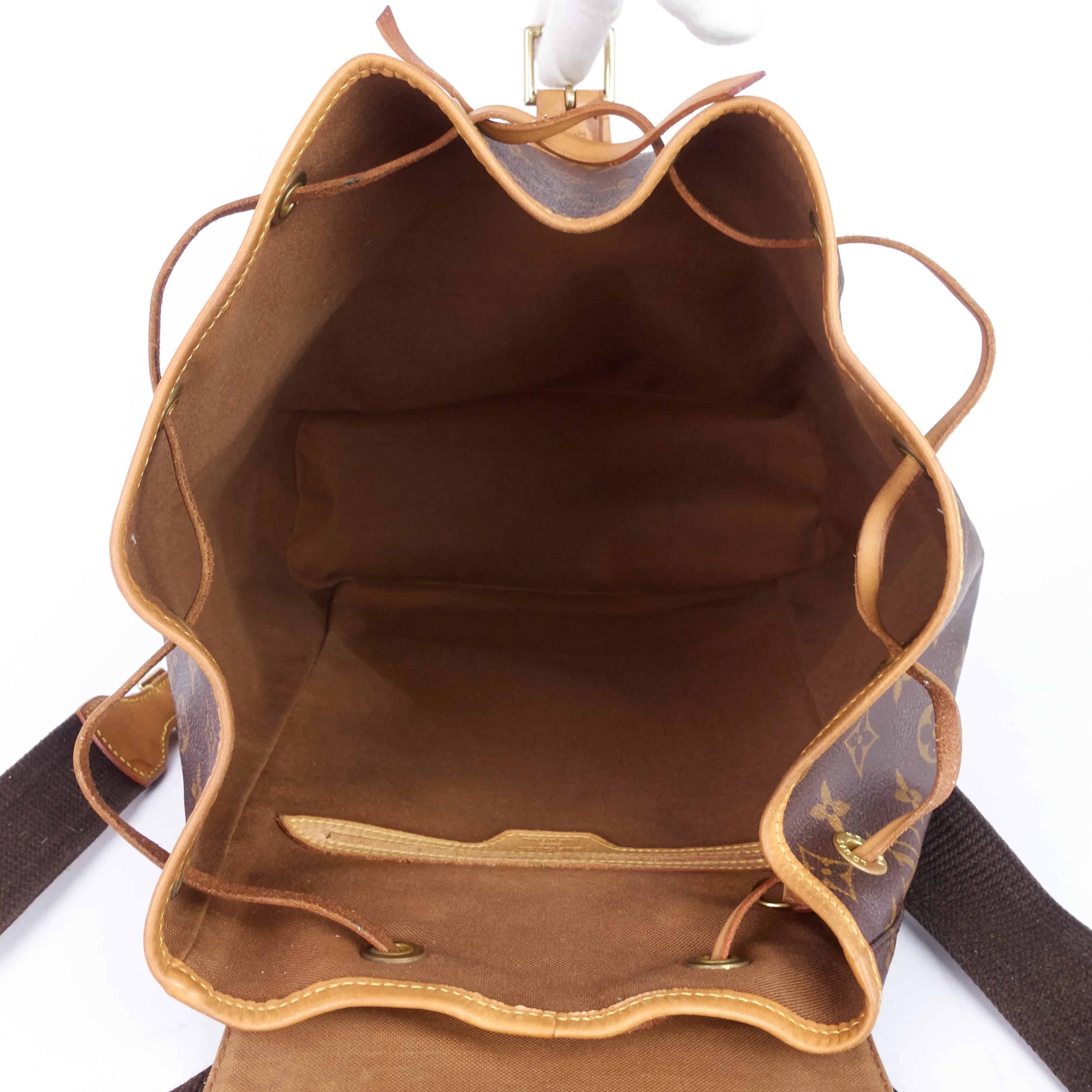Montsouris GM Monogram Canvas Backpack Bag