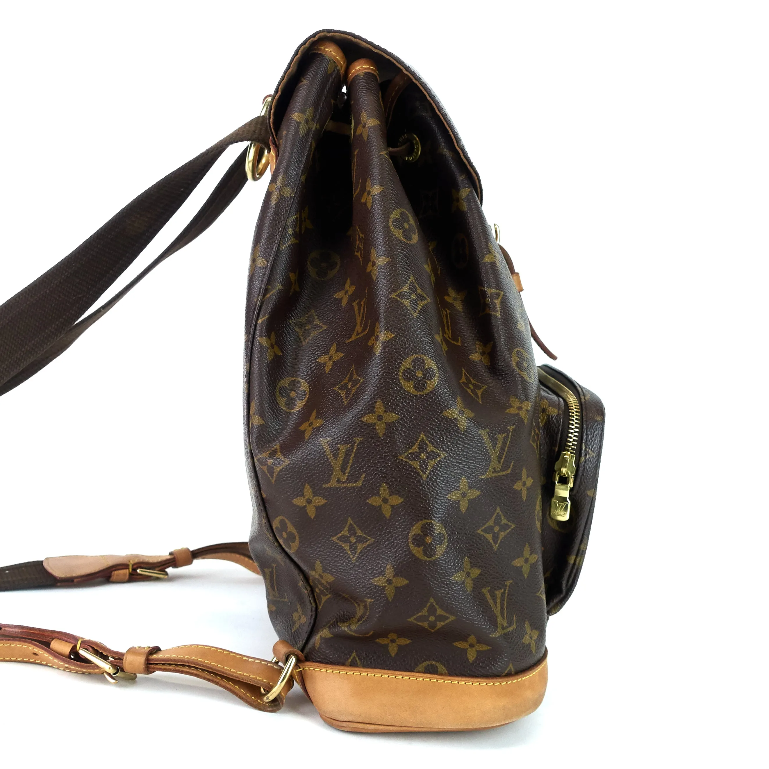 Montsouris GM Monogram Canvas Backpack Bag