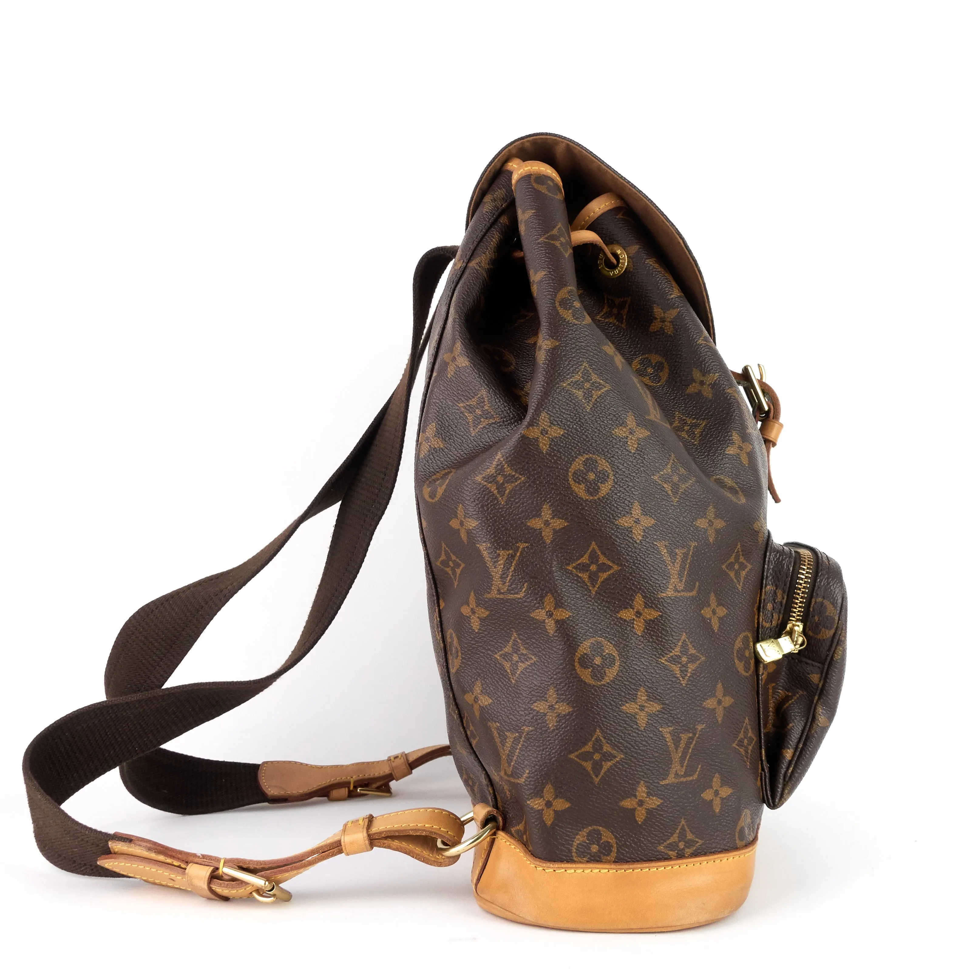 Montsouris GM Monogram Canvas Backpack Bag