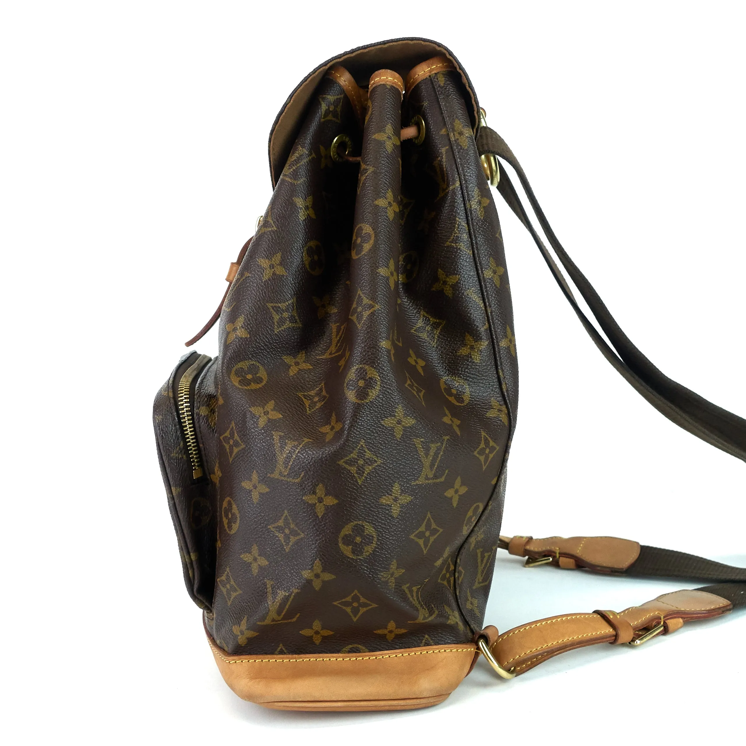 Montsouris GM Monogram Canvas Backpack Bag