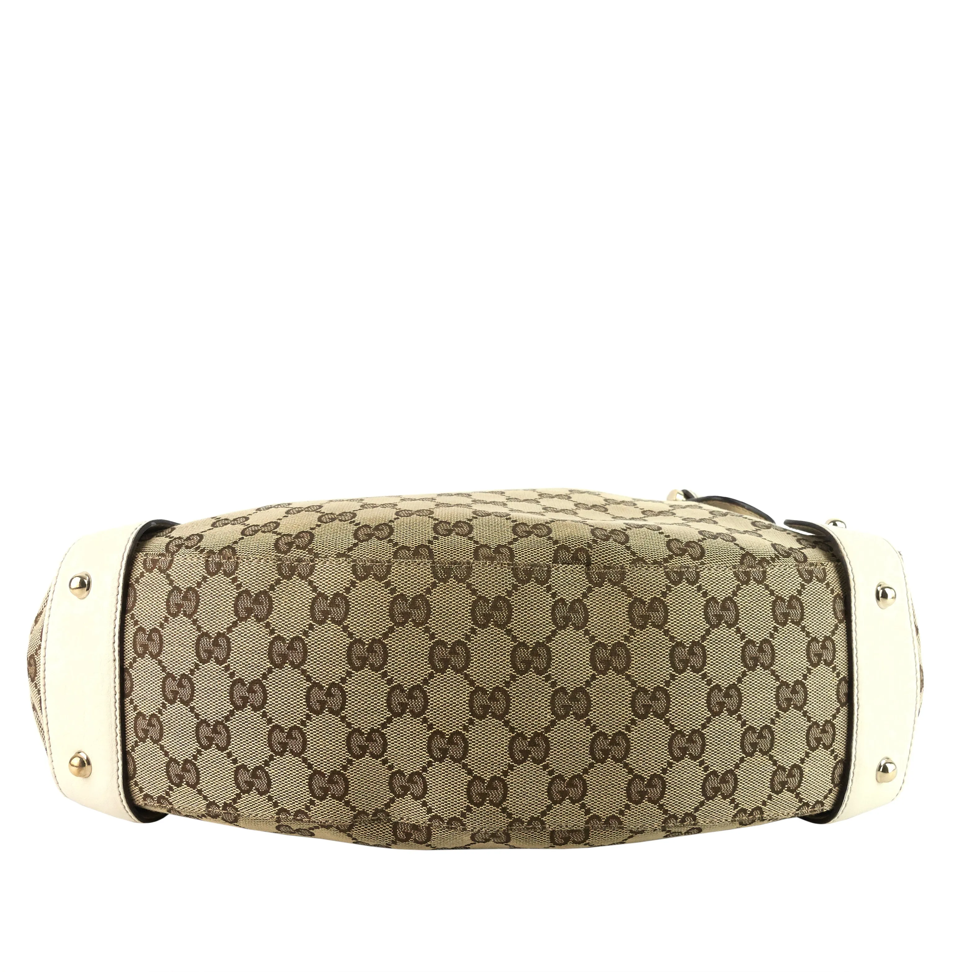 Pelham Monogram Canvas Hobo Bag