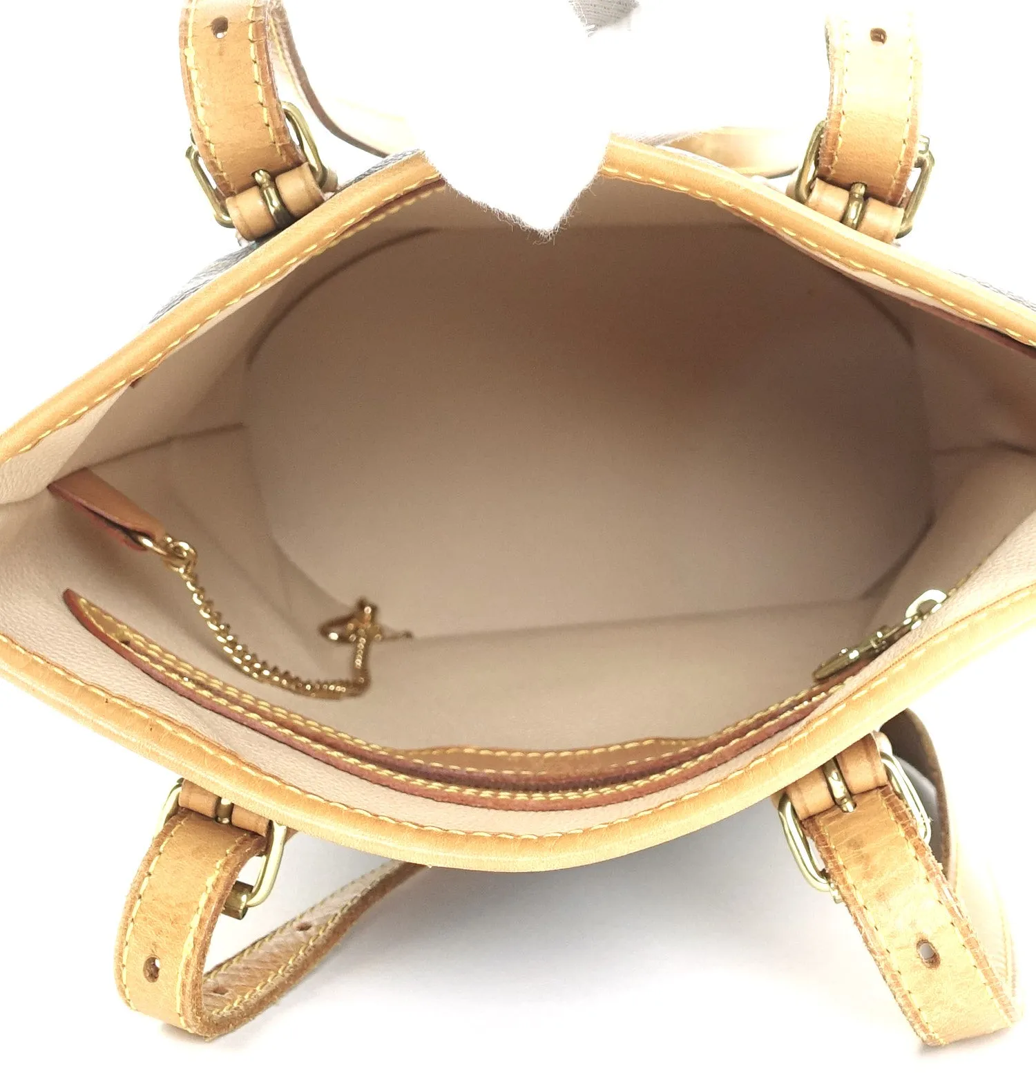 Petit Bucket Monogram Canvas Tote Bag