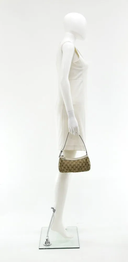 Pleated Monogram Canvas Small Bag