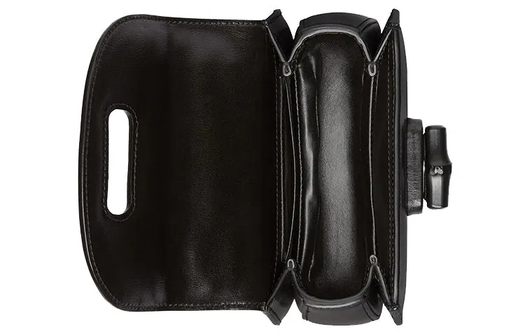 (WMNS) Gucci Bamboo 1947 Mini Top Handle Bag 'Black' 686864-10ODP-1060