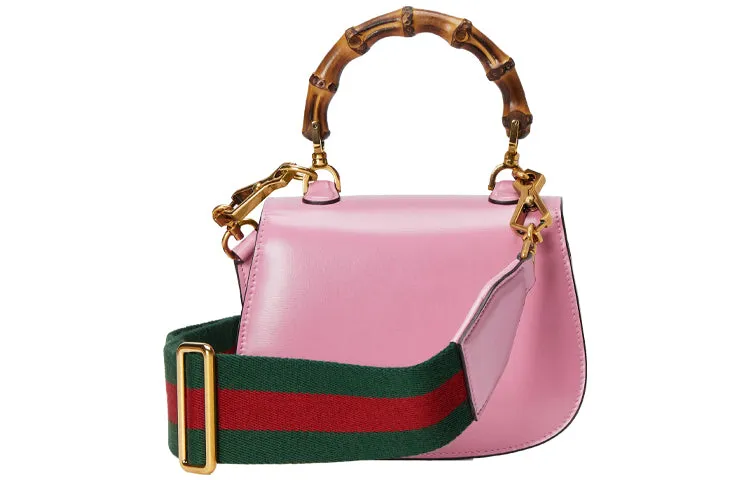 (WMNS) Gucci Bamboo 1947 Mini Top Handle Bag 'Pink' 686864-10ODT-5467