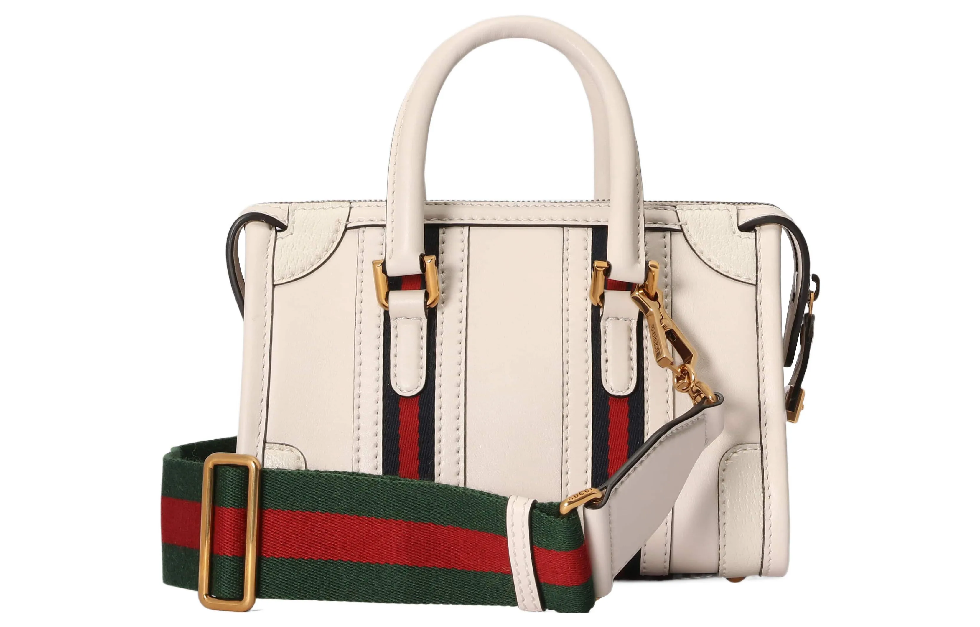 (WMNS) Gucci Mini Top Handle Bag With Double G 'White' 715771-AAA0O-9041